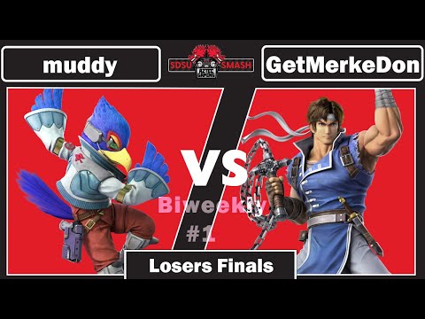 SB #1 Losers Finals - muddy (Falco) Vs. GetMerkeDon (Richter, Simon) SSBU Smash Ultimate Tournament