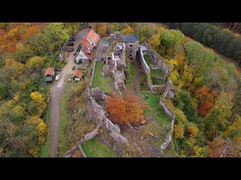Burgruine Hohnstein in Neustadt Südharz
