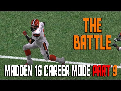 Madden NFL 16 Career Mode Running Back/QB Ep. 9 | The Battle | Madden 16 Career Let's Play