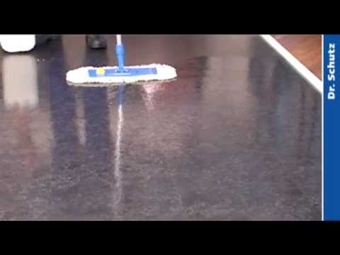 Conventional floor coating with Secura Mat Hard Sealer