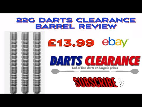 Darts Clearance Barrels VVDV style 22g review