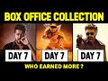 Leo vs Adipurush vs Jailer 7 Days Box Office Collection | Leo Total Worldwide Collection | Vijay