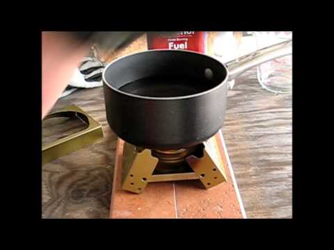 Trangia Burner Test