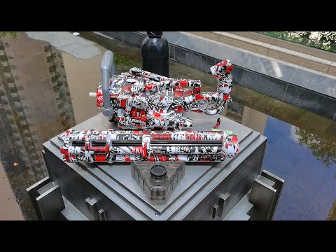 How to Use M314 Minigun Gatling Gel Blaster