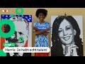 Tyler (14) schildert Kamala Harris en krijgt telefoontje van haar