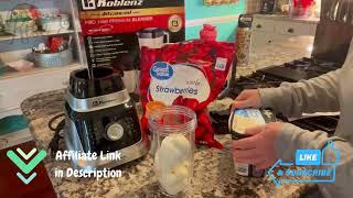 Koblenz Bob Blender | Affordable Countertop Blender | Smoothies | Milkshakes | Electric Blender
