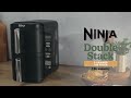 Ninja SL300UK Double Stack 7.6 litre Multi Rack Air Fryer, Black