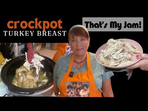 CROCKPOT TURKEY BREAST - The Juiciest Turkey You've Ever Had!  A Gordon Family Favorite!