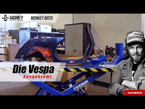 SIDNEY INDUSTRIES | Die VESPA ist aufgetaucht-  Monkey Moto