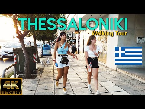 🇬🇷 Thessaloniki | GREECE | 4K Walking Tour