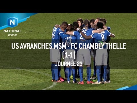 J23 : US Avranches MSM - FC Chambly (1-1), le résumé