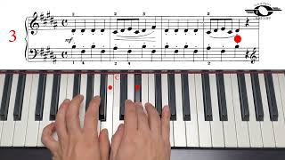 Bohemian Dance, Fast version, John Thompson`s easiest piano course, Part 4