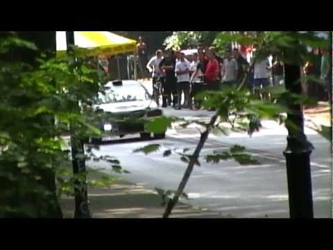 Mariusz Stec - Mitsubishi Lancer Evo - GSMP Sopot 2011 crash rally