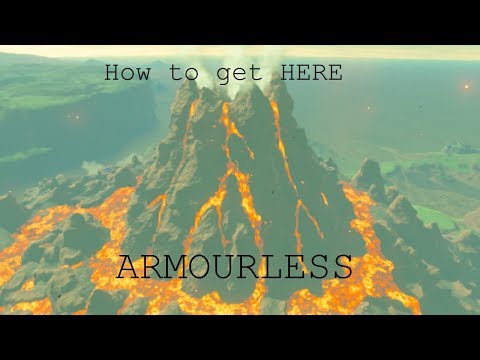 How to Reach Goron City With NO ARMOUR - Legend of Zelda Breath of the Wild