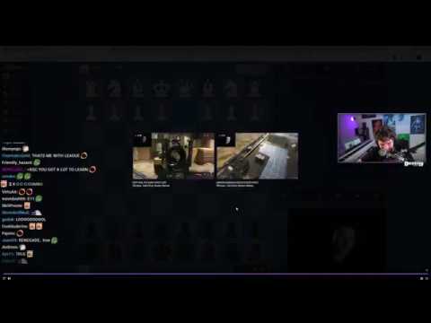 Destiny trolling XQC in his chat