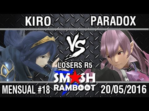 [SmashxRamboot #18] Kiro (Lucina) Vs. Paradox (Corrin) Losers R.5