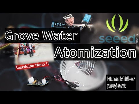 Arduino Humidifier based on Grove Water Atomization module + DHT11 +OLED | Seeed Studio