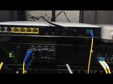 ZISA Gpon OLT+11ac Gpon onu