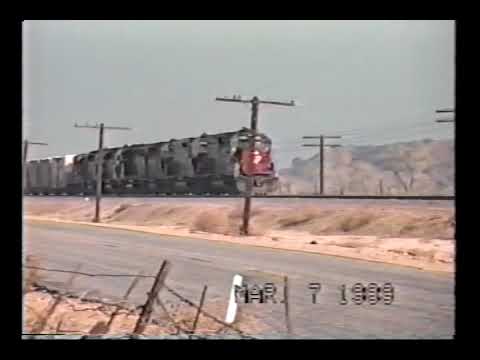 Southern Pacific RR Air Pollution Study Train Videos 1989