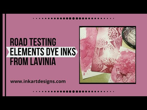 Road Testing Elements Dye Inks from Lavinia