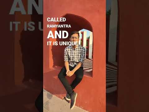 The story of Ram Yantra at Jantar Mantar. #hindu #history #jaipur #shorts #ytshorts #youtubeshorts