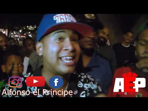 El Profeta RD vs Mr Hansel- batalla de Freestyle en el Parque Colon