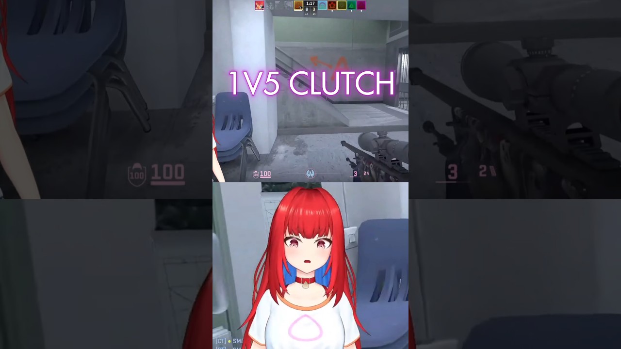 這可能是我今年最精彩的一次殘局 #csgo #cs2 #vtuber