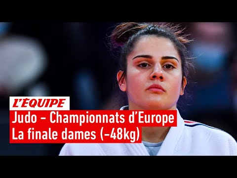 Championnats d'Europe de judo - Blandine Pont médaillée d'argent : Sa finale contre Dudina (-48kg)