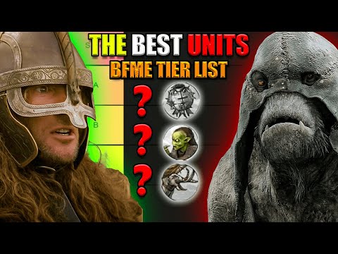 BEST UNITS in Battle for Middle Earth 2 The Rise of the Witch-King | BFME Tier List