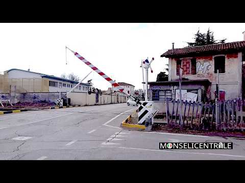 Passaggio a livello con girandola + ATR220Tr 041-B diesel