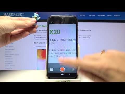 Record Timelapse Video - CUBOT X20 & Camera Timelapse Mode