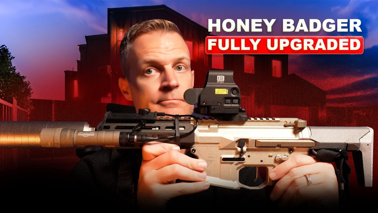 Honey Badger SBR Setup for Home Defense | Full Build, Optics, Sling, Light & Suppressor (2026)