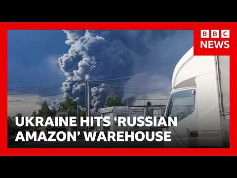 Wildberries: Ukraine hits 'Russian Amazon' warehouse in latest infrastructure strike | BBC News