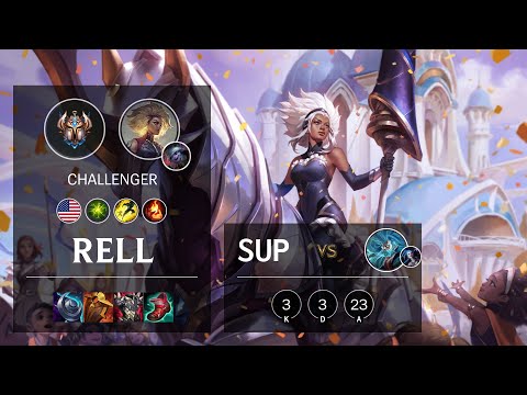 Rell Support vs Zilean - NA Challenger Patch 11.23