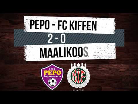PEPO - FC Kiffen maalikooste 8.7.2017