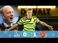PETER DRURY ON CRYSTAL PALACE VS ARSENAL 0-1 || ENGLISH COMMENTARY 😍🔥