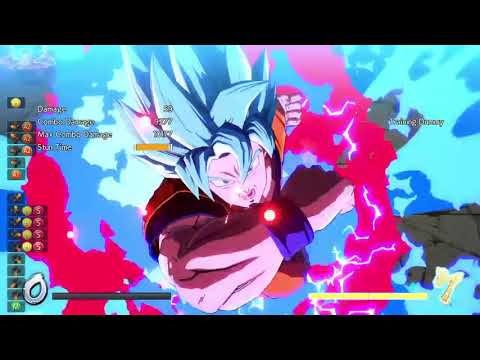 DBFZ- TOD #13 Basic Gogeta Midscreen BnB Start