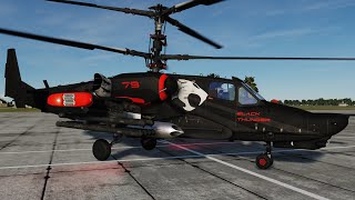 KA 50 Black Shark 2 Start Up