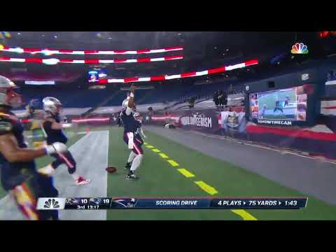 Cam Newton finishes off the drive with a rushing touchdown! Ravens vs Patriots