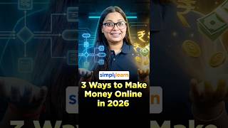 Top 3 AI Tools To Make Money In 2026 | Top 3 AI Tools For Passive Income | #Shorts | #Simplilearn
