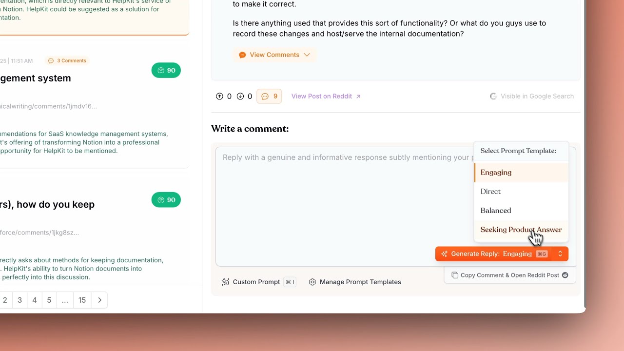 Redreach Update: Get AI reply suggestions for Reddit Marketing