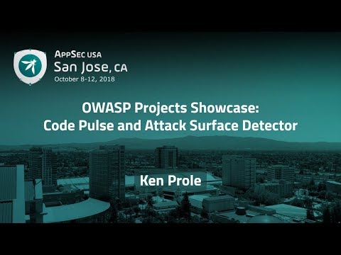 Image thumbnail for talk OWASP Code Pulse and Attack Surface Detector
