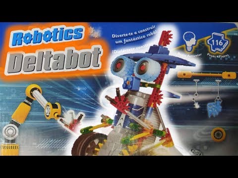 BRINQUEDO - ROBÔ DELTABOT Unboxing k'nex