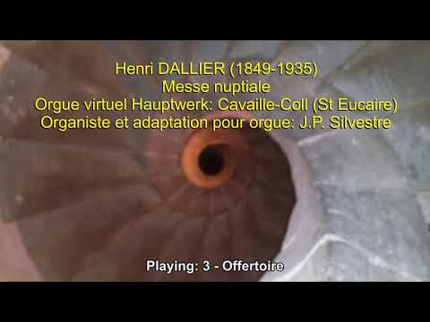 Henri DALLIER - Messe nuptiale