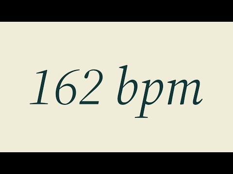 Metronome - 162 bpm