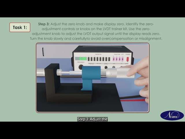 Measure the DC voltage of a LVDT Part -2