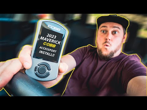Our 2023 Ford Maverick Gets a COBB Accessport! *SO FAST* / ISC VLOGS