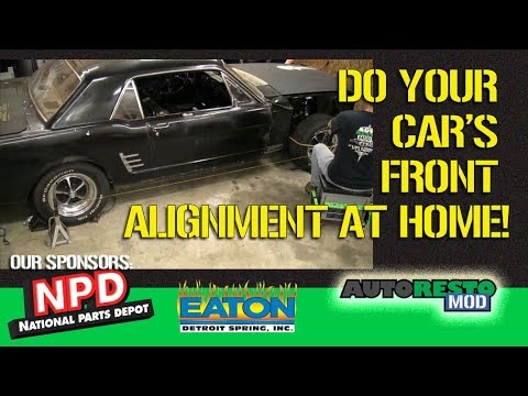 How To Align Your Classic Car At Home Episode 333 Autorestomod
