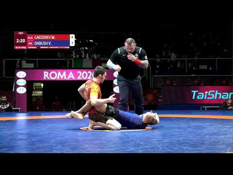 GOLD Men's GP No-Gi - 66 kg: M. GADZHIEV (RUS) v. V. DABUSH (ISR)