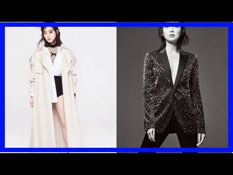 F(x)'s victoria presents her chic visuals for 'l'officiel china'